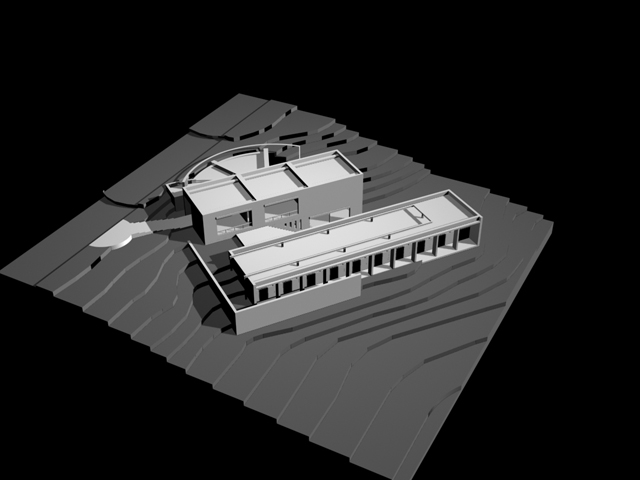 Koshino house model Koshino house model